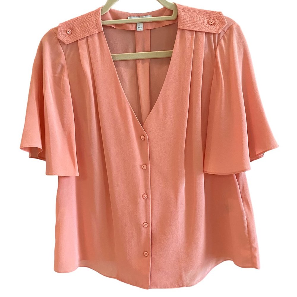 Joie Silk Blouse - Pink